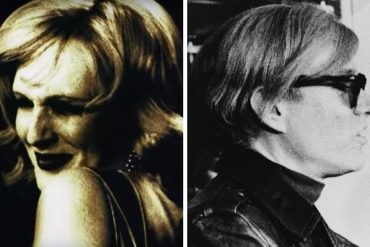 Candy Darling and Andy Warhol