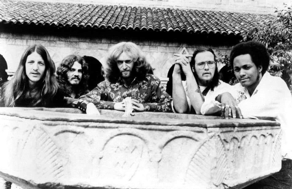 Photo of The Doobie Brothers in 1972.