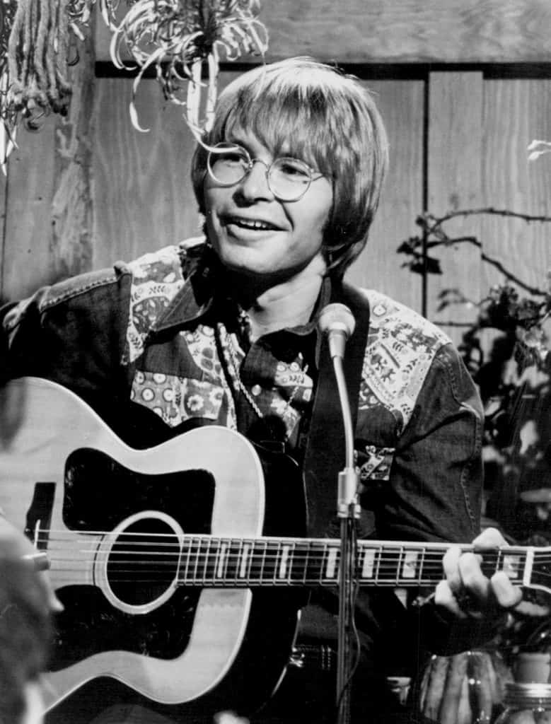 Photo of John Denver from the television special An Evening With John Denver.