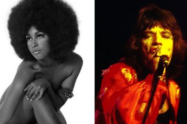 Marsha Hunt and Mick Jagger