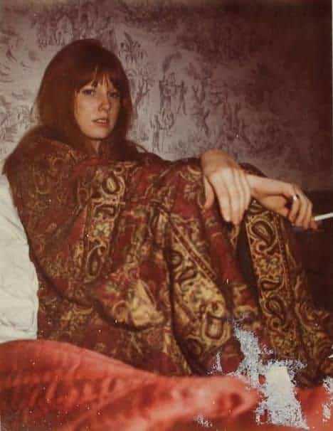 Photo of Pamela Courson taken by Jim Morrison.