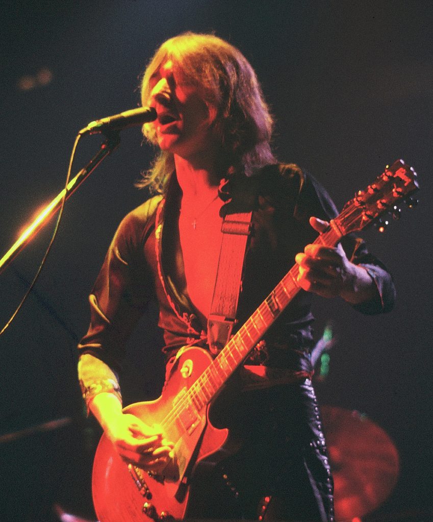 Mick Ralphs of Bad Company in 1976.