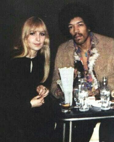 Monika Dannemann and Jimi Hendrix.