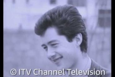 A young Jimmy Page being interviewed in 1963.