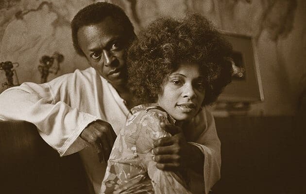 Miles Davis and Betty Davis (1969).