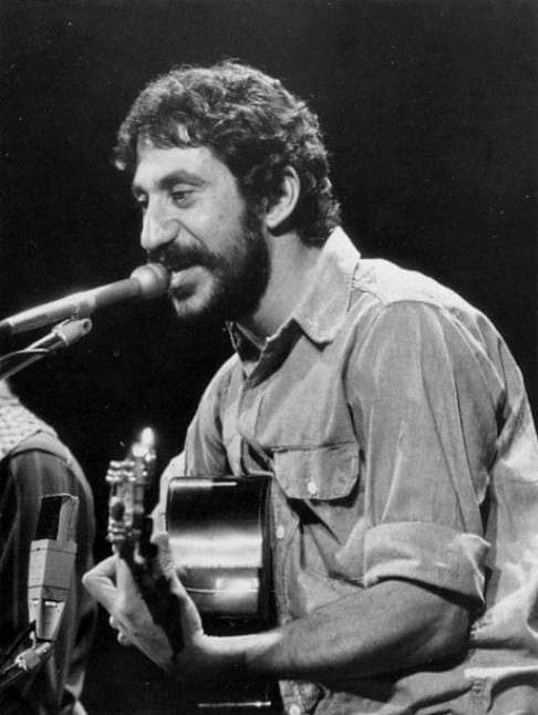 Jim Croce from the second anniversary of the In Concert music program. The program aired footage of a performance Croce had given previously.